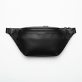 SmithClothes Leather Belt Bag flat lay on white background
