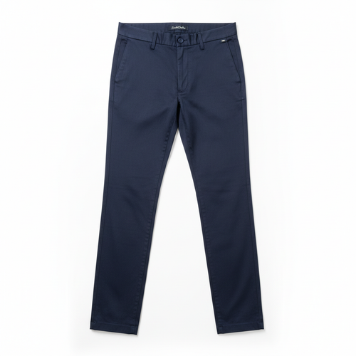 SmithClothes Premium Chino Trousers flat lay on white background