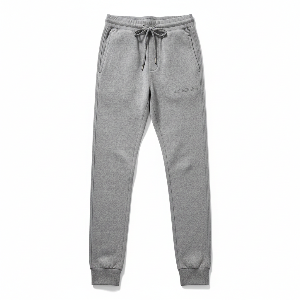 SmithClothes Tapered Jogger Pants flat lay on white background